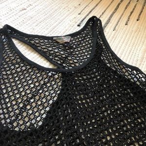 Hard Tail Tops - Black mesh tank top Hard Tail Tops - Black mesh tank top